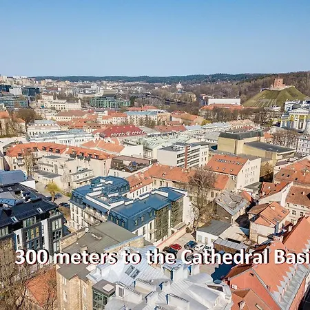 Apartamento Happy Rich Studio, Self Check-in-24x7,parking-in-the-underground-garage Vilna