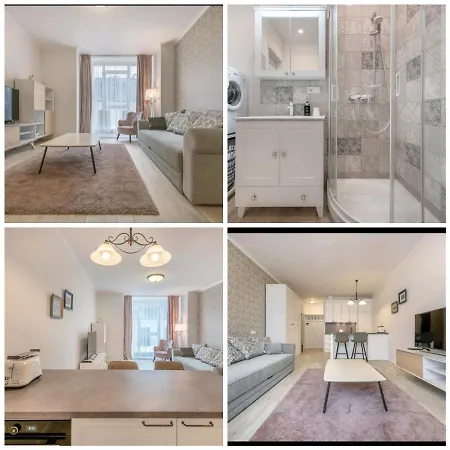 Happy Rich Studio, Self Check-in-24x7,parking-in-the-underground-garage Vilna