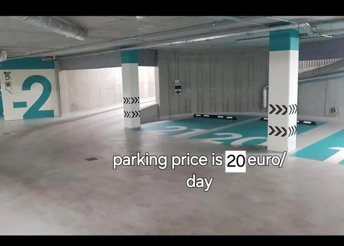 Happy Rich Studio, Self Check-in-24x7,parking-in-the-underground-garage Daire Vilnius